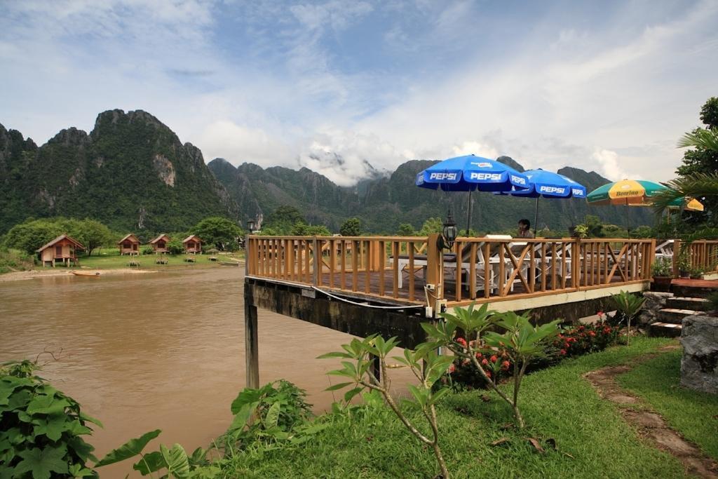 โรงแรมวันสนา วังเวียง ภายนอก รูปภาพ