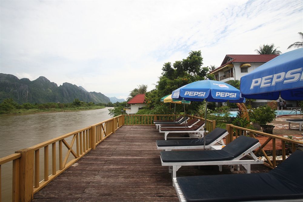 โรงแรมวันสนา วังเวียง ภายนอก รูปภาพ